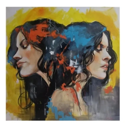 El presente 100x100 cm