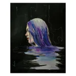 Reflejos profundos 50x70 cm
