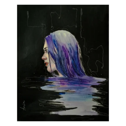 Reflejos profundos 50x70 cm