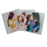 Set de 3 postales de cuadros maternidad 2